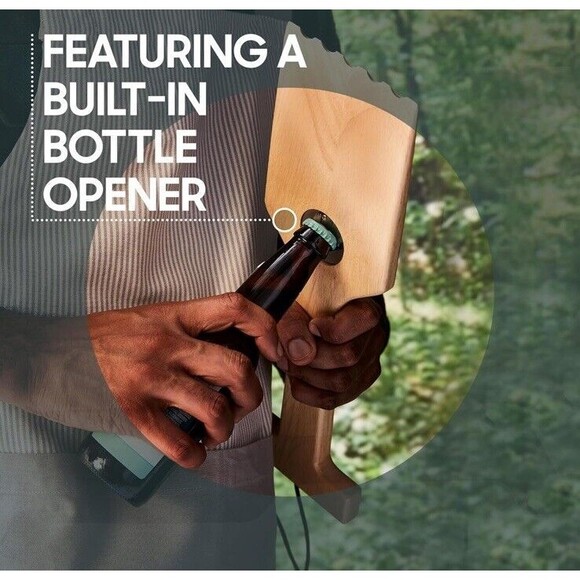 Wood Grill Scraper with Built-in Bottle Opener Hammer + Axe New In Box - Picture 4 of 7